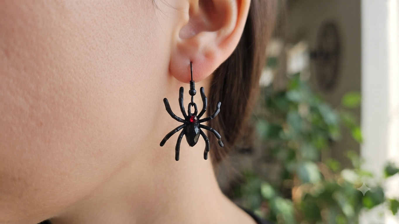 گوشواره عنکبوت🕷